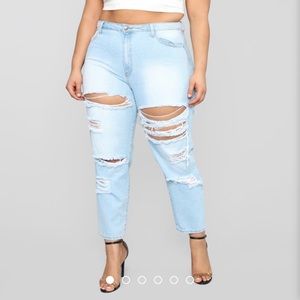 Boyfriend Fashion Nova Jeans